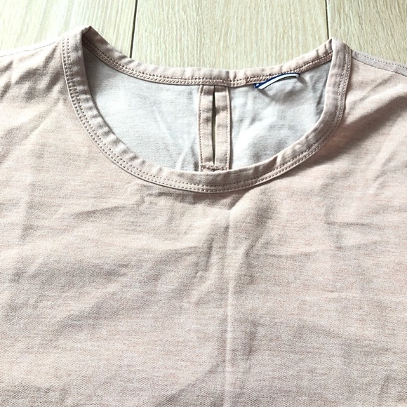 Kit and Ace Slit Back T Shirt in Cream Beige Size S - Picture 5 of 9